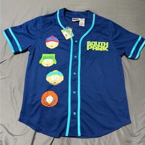 Size M Comedy Partners South Park Colorado Baseball Button Up Style Jersey